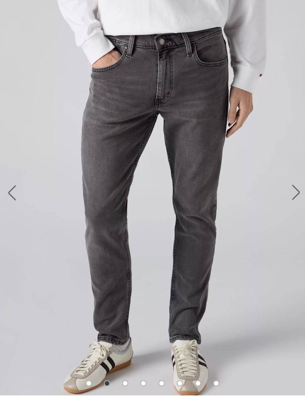 Levi's 512 Slim Men’s Jeans in Charcoal Gray